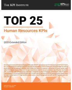 The Top 25 Human Resources KPIs – 2020 Extended Edition 