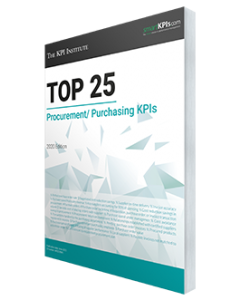 The Top 25 Procurement/ Purchasing KPIs – 2020 Edition
